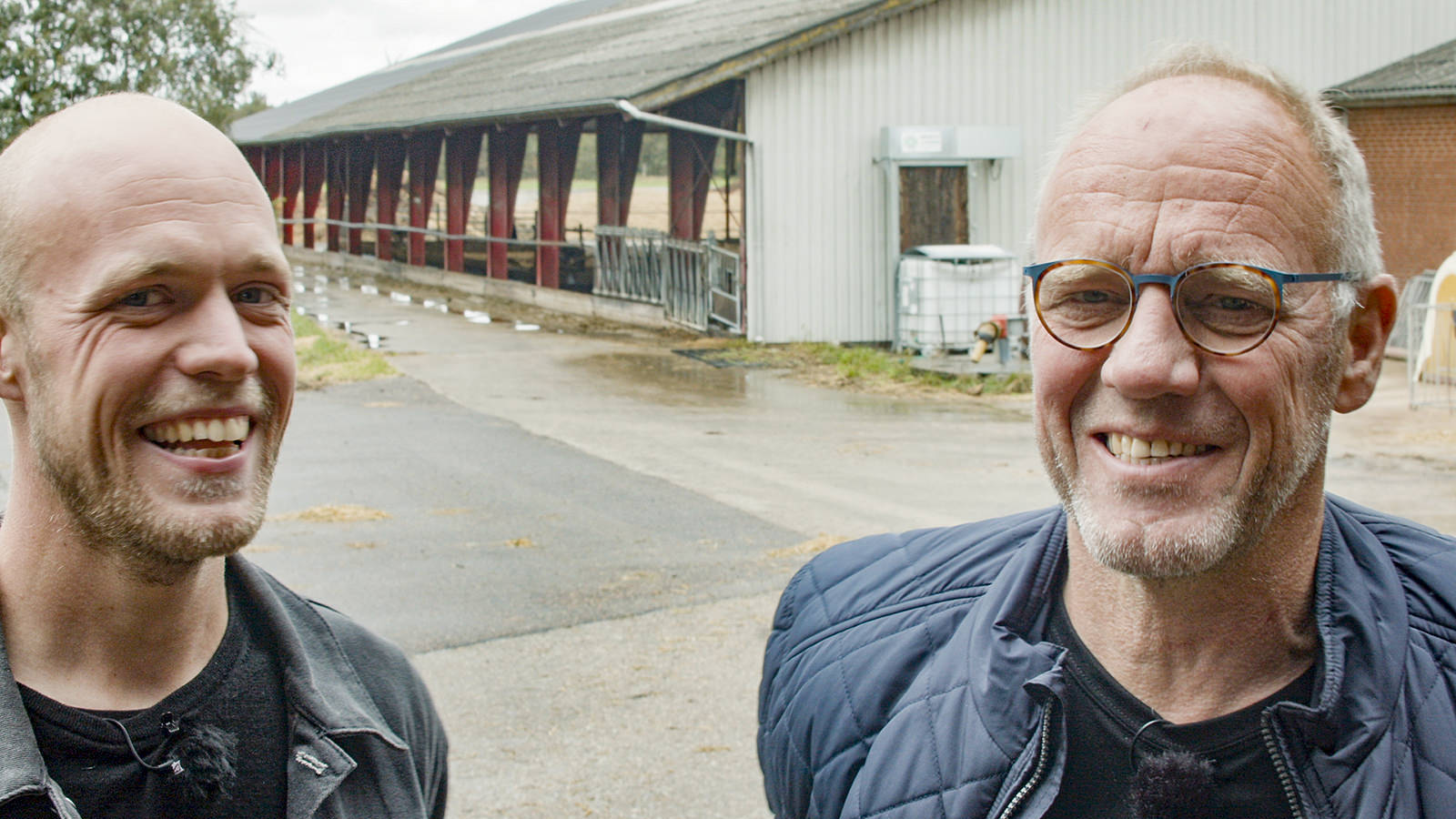 Andreas og Jens Krogh smiler til kameraet
