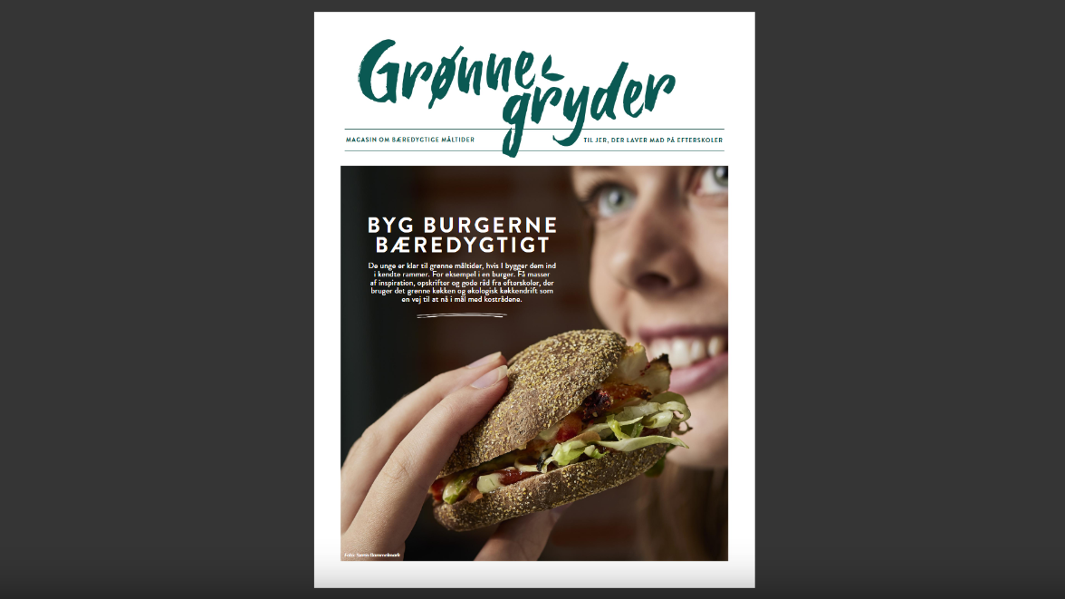 Med fondsmidler fra Fonden for Økologisk Landbrug i ryggen har Økologisk Landsforening udgivet magasinet Grønne gryder, der også findes online.