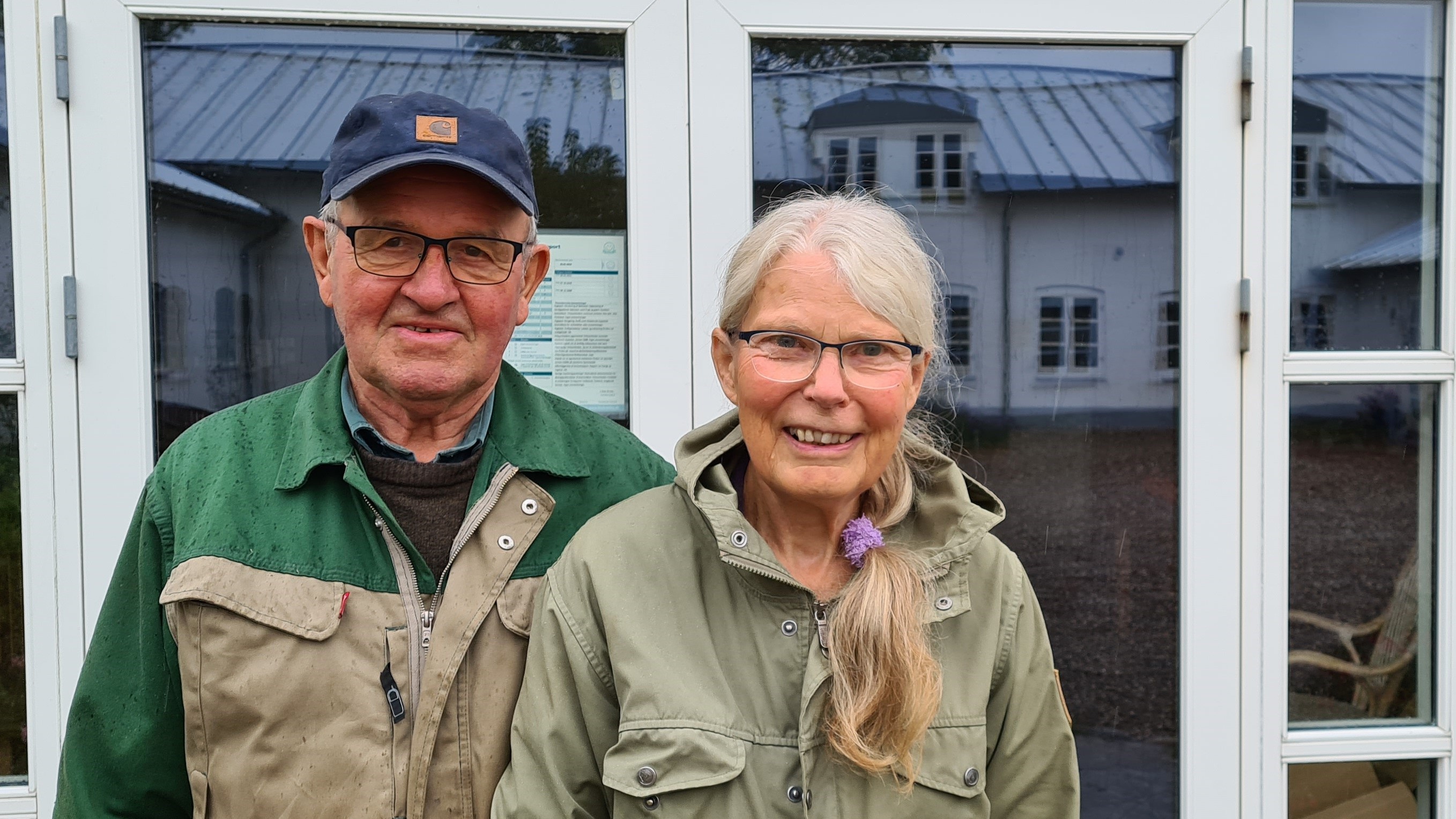 Janne og Frede Larsen. Bigaard. Portræt
