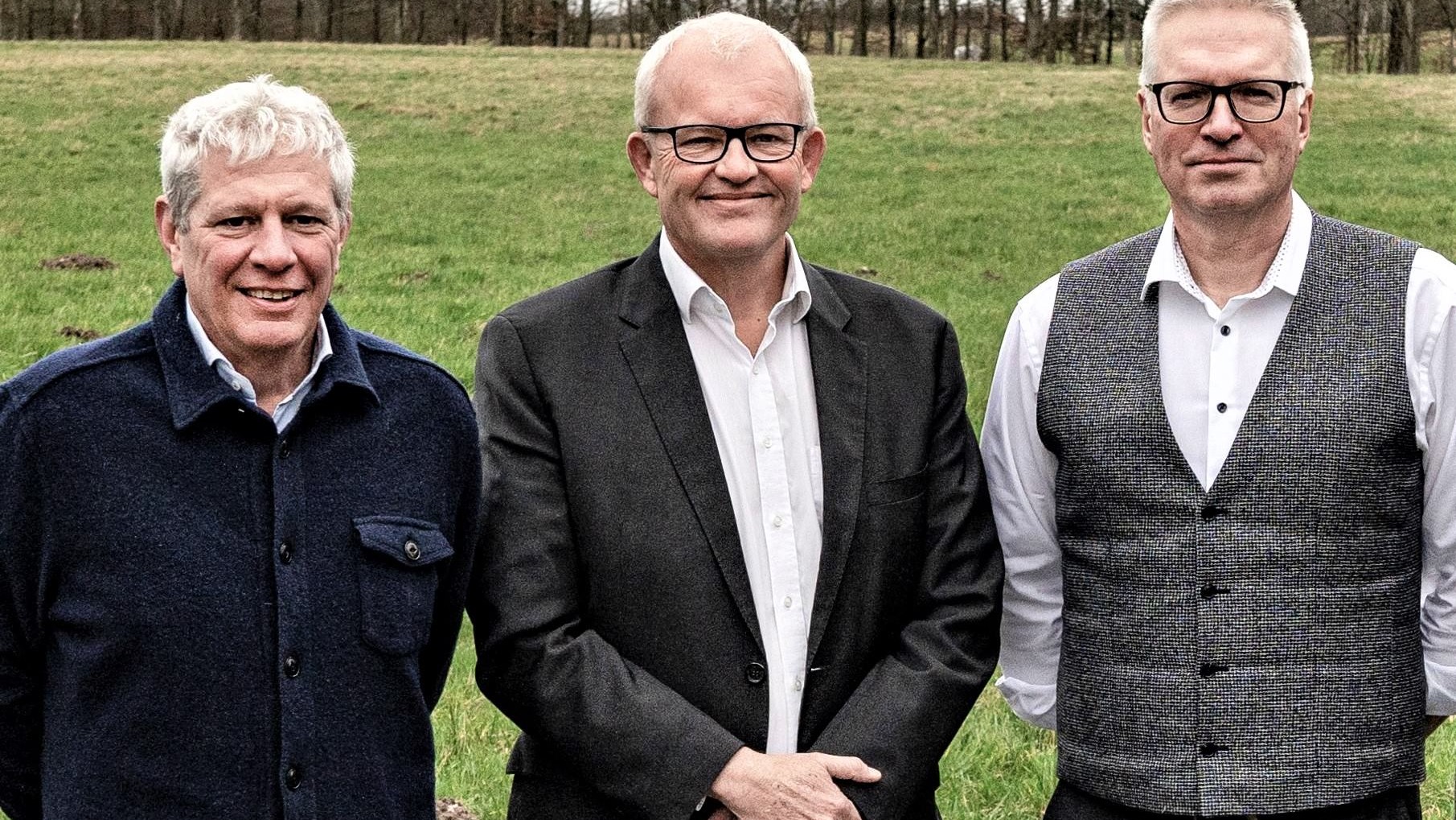 Cees Kuypers, kommerciel direktør Hanegal, Flemming Enevoldsen, bestyrelsesformand adm. direktør, Søren Hansen