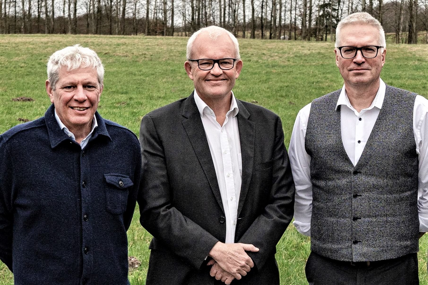 Cees Kuypers, kommerciel direktør Hanegal, Flemming Enevoldsen, bestyrelsesformand adm. direktør, Søren Hansen