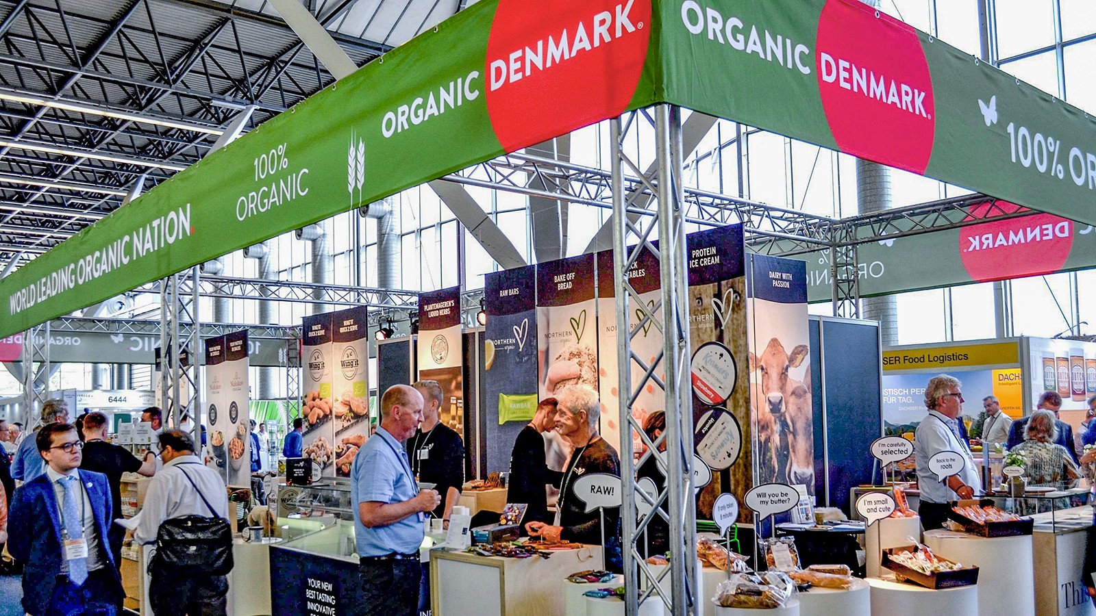 Den danske stand på PLMA