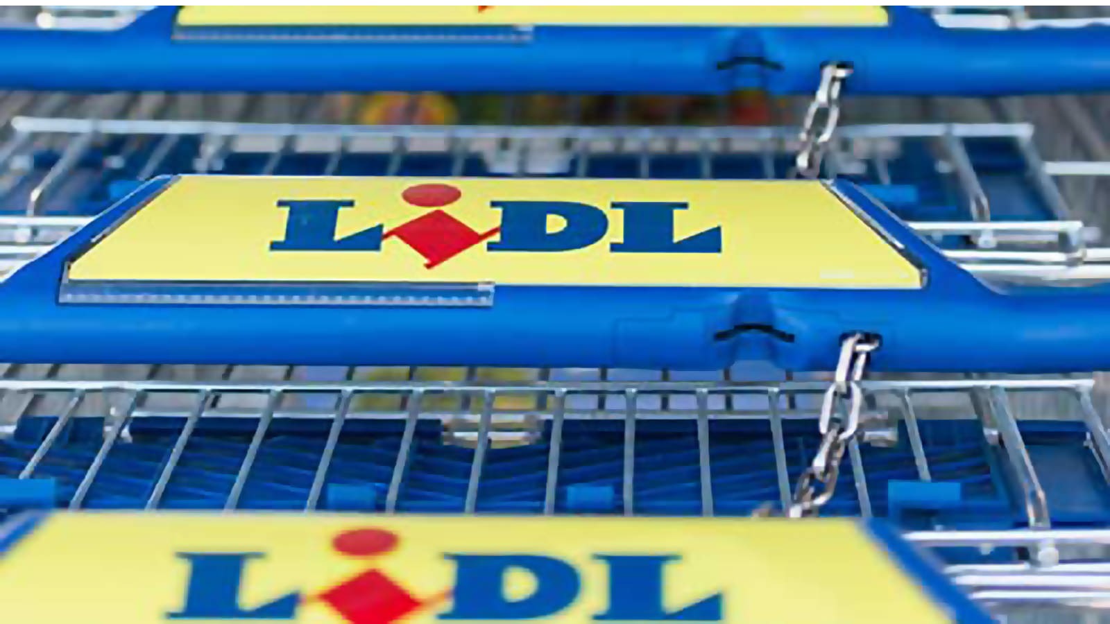 Lidl-indkøbsvogne