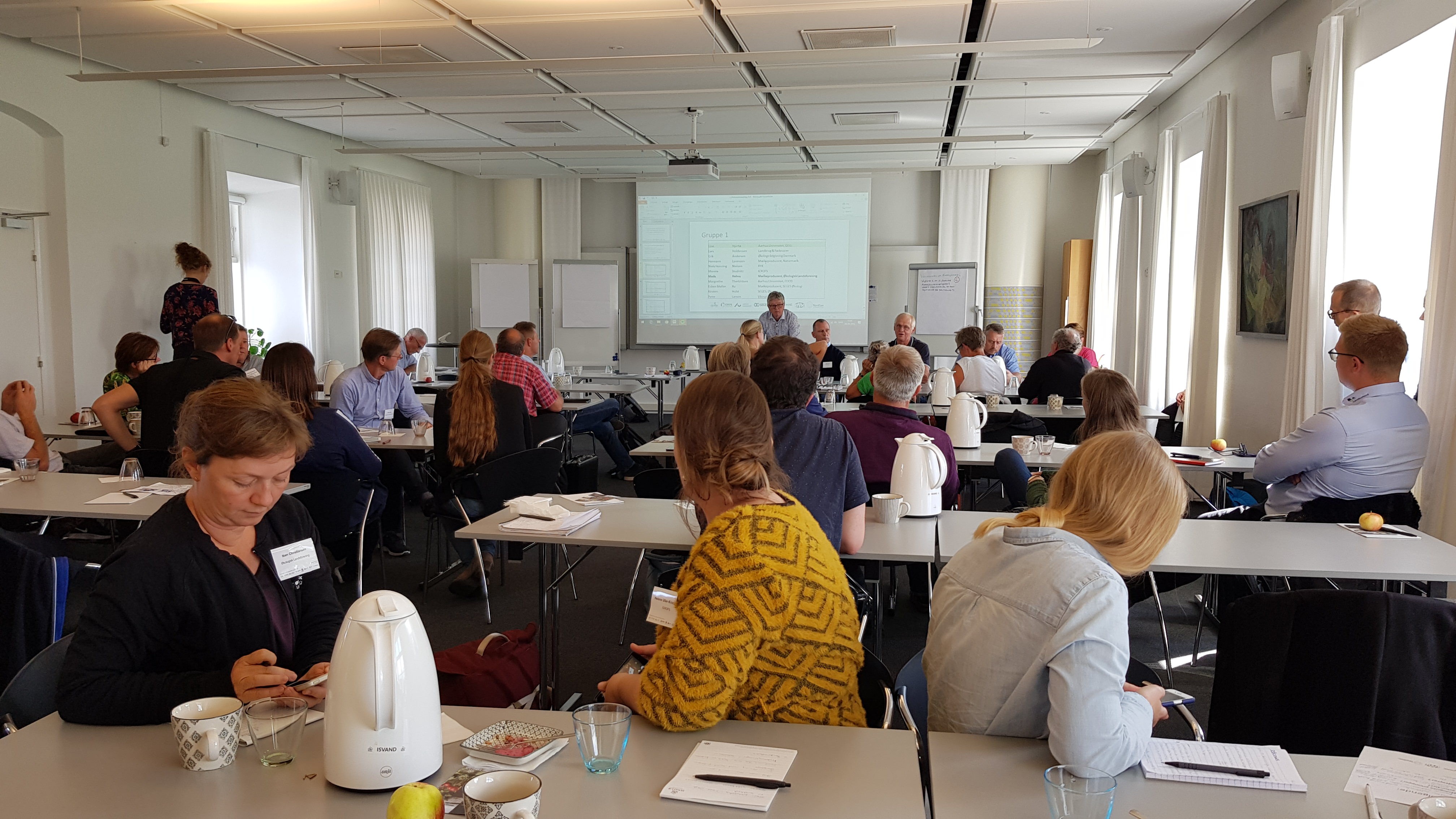 Tilhørere til workshoppen