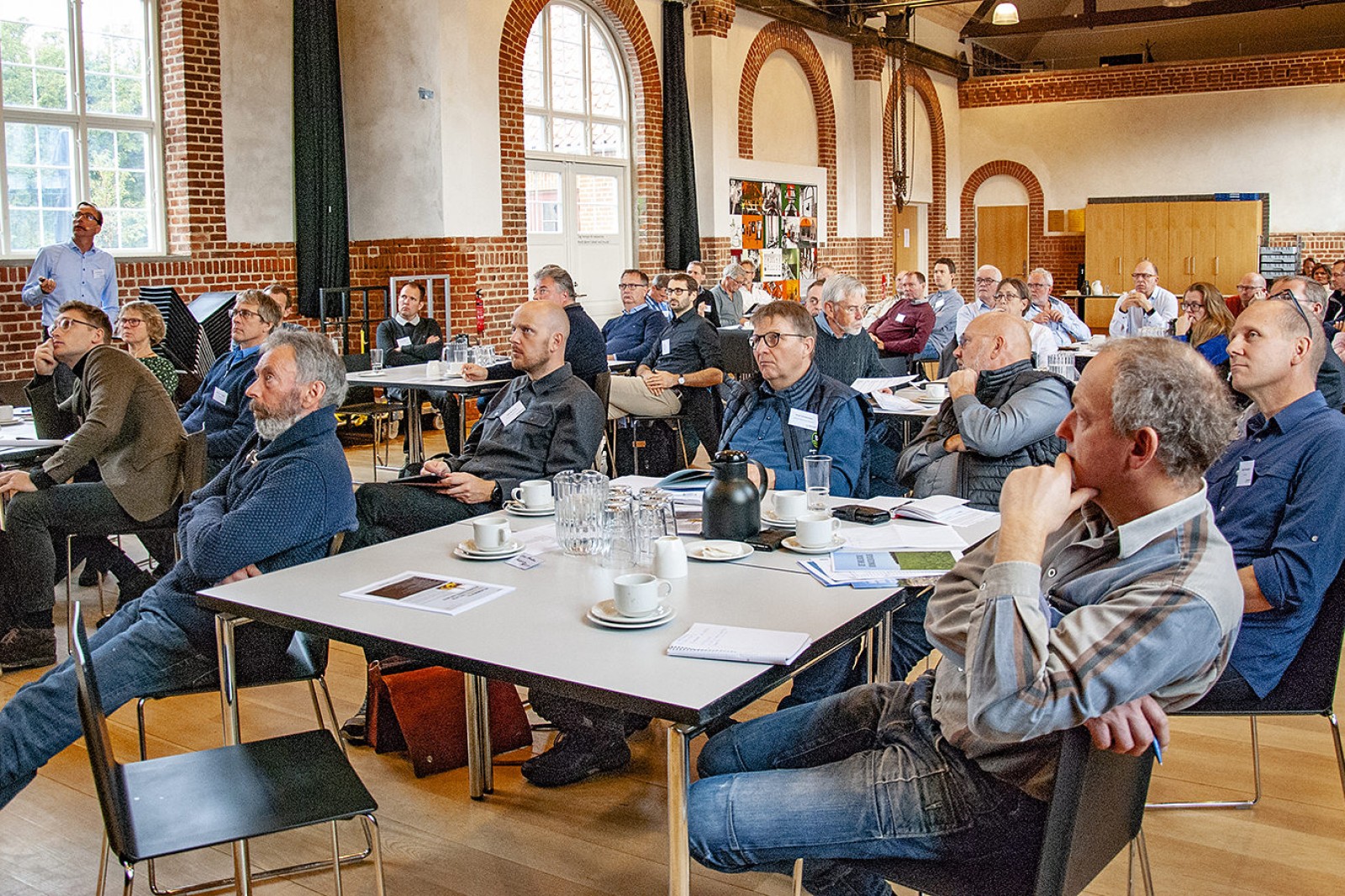 Vue over tilhørerne på recirkuleringsmødet