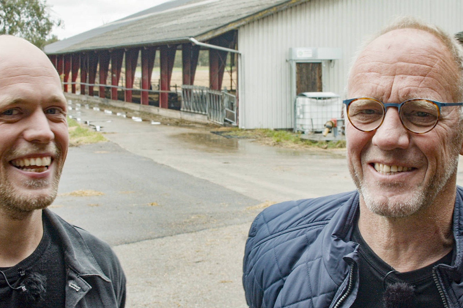 Andreas og Jens Krogh smiler til kameraet