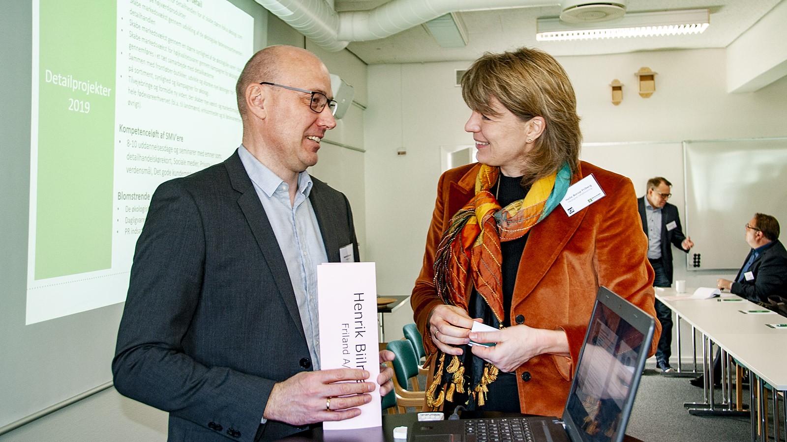 Henrik Biilmann og Helle Borup Friberg