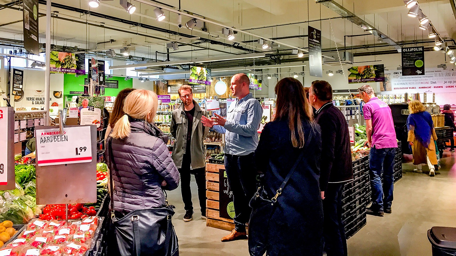 Dagligvarebutik i Amsterdam