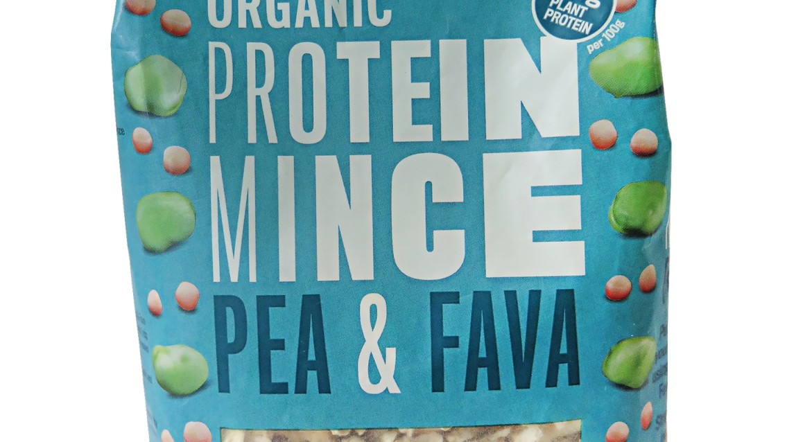 I øjeblikket er den plantebaserede køderstatning fra Organic Plant Protein udsolgt hos Amazon, så en ny ordrer skal snart afsted mod England