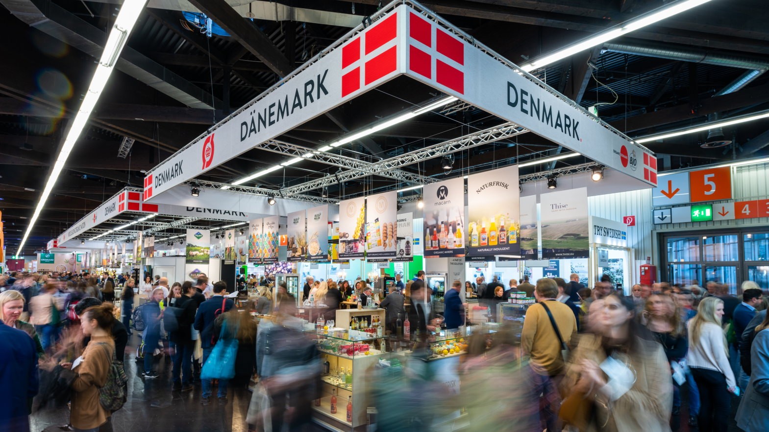 Foto af den danske BioFach-stand 2020