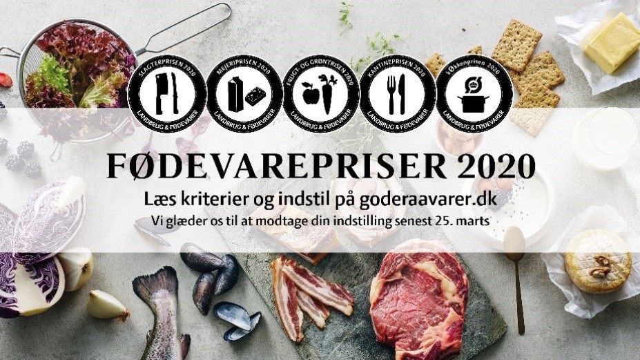 Annonce for L&F's prisuddeling Fødevarepriser 2020