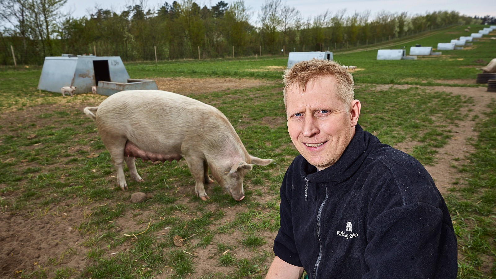 Flemming Jørgensen på grisemarken