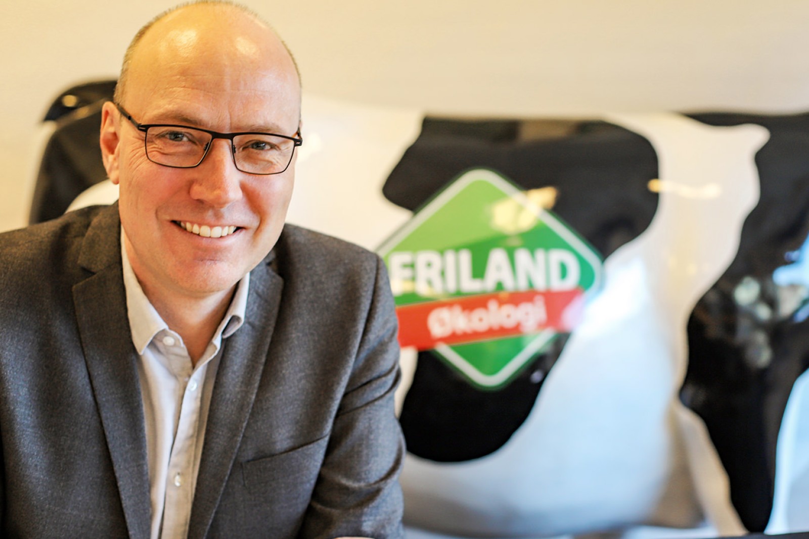 Henrik Biilmann fra Friland portræt
