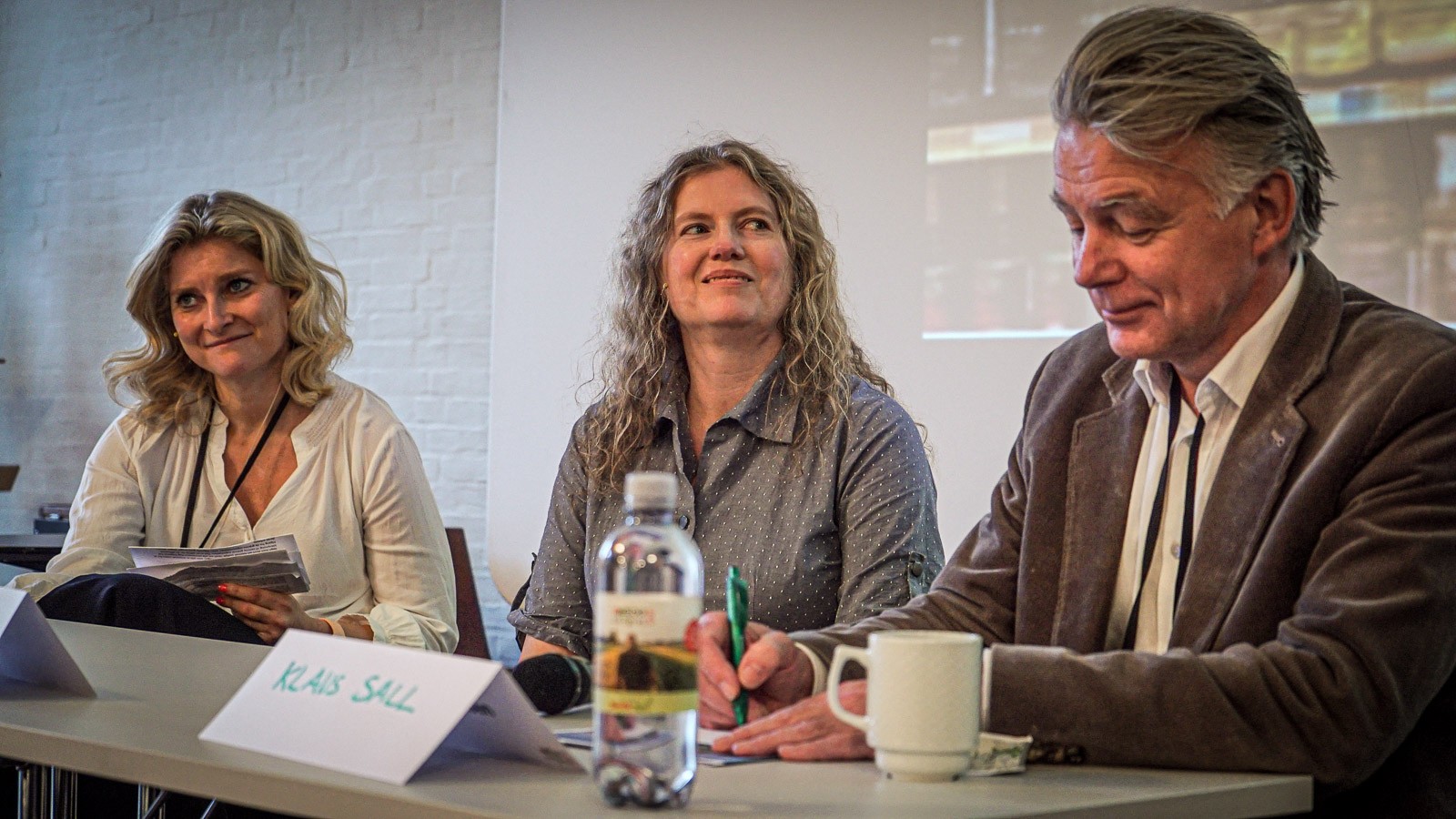 Fra venstre ses: Anne Kjeldsen, Camilla Udsen og Klaus Sall