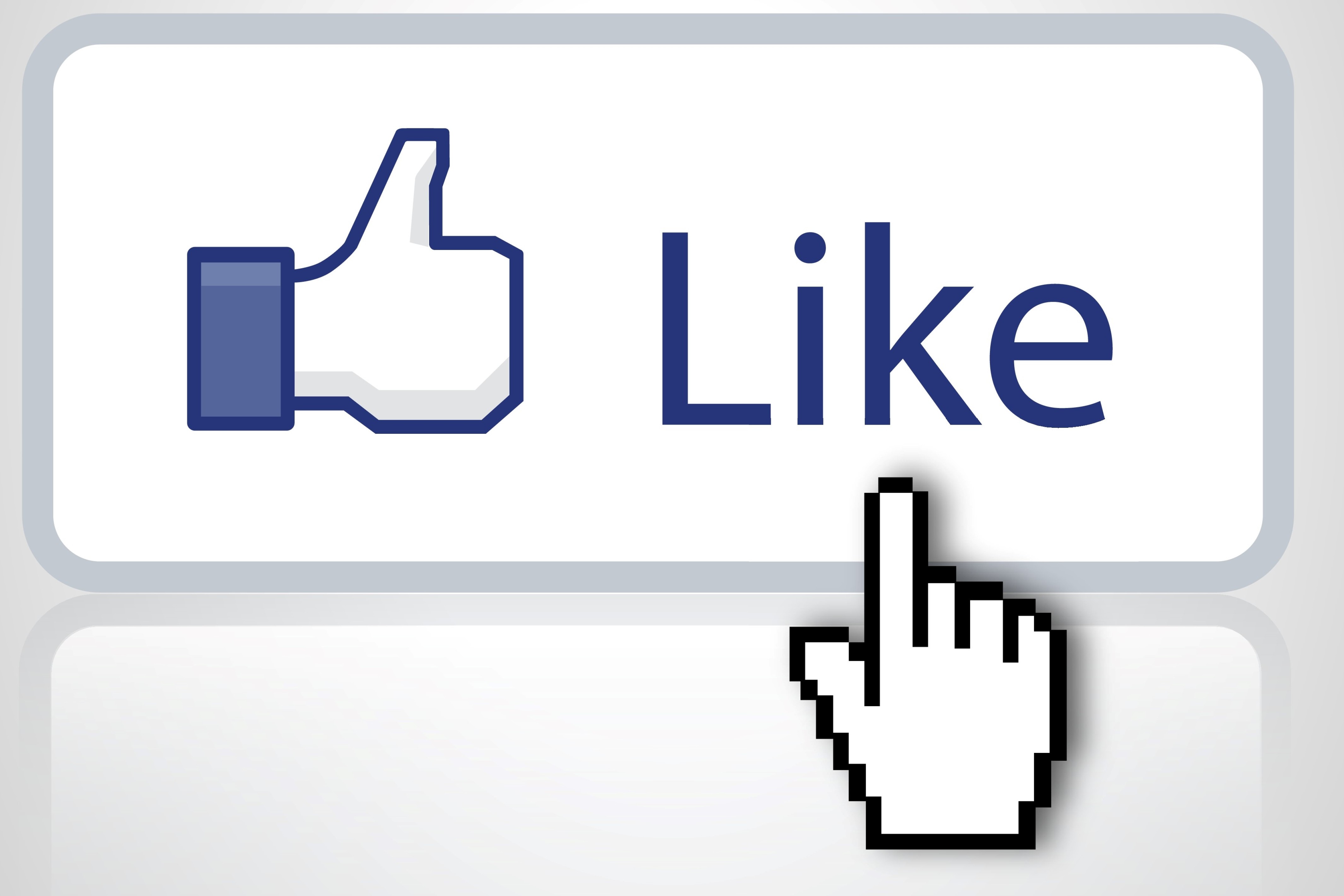 Logo af Facebooks like-knap