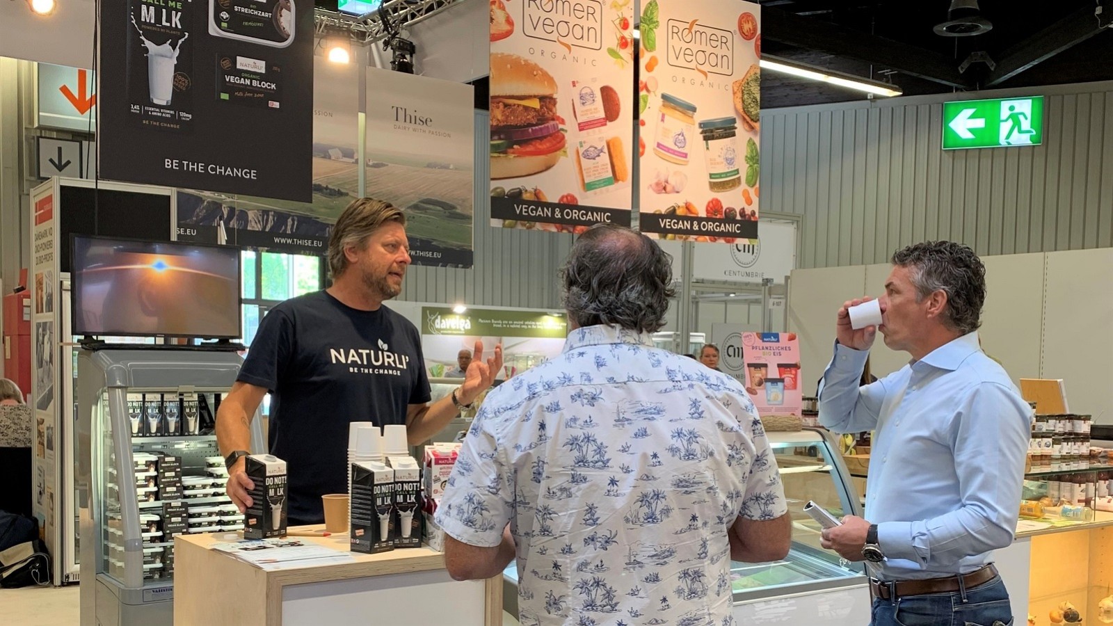 Henrik Lund, Naturli' Foods bag standen på BioFach