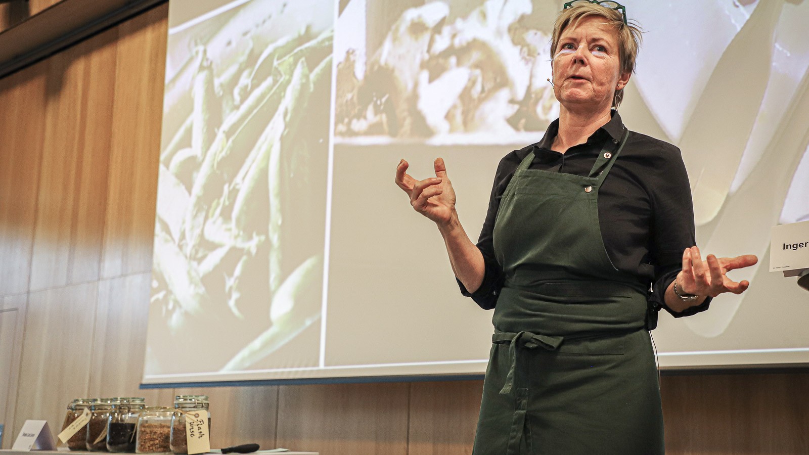 Inger Kjærgaard taler på økologikongressen 2021