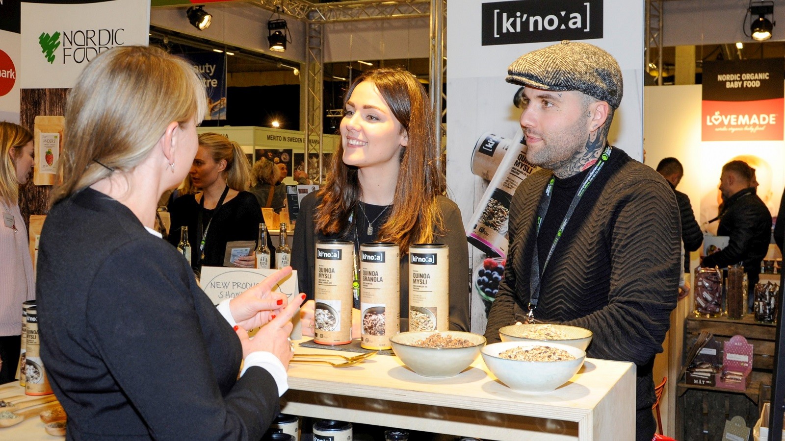 Kinoas stand på NOFF i 2018