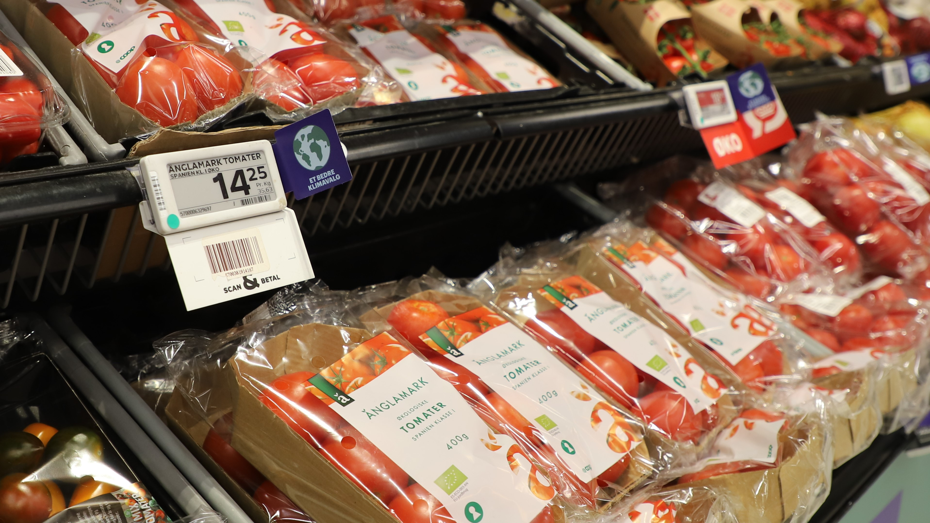 I Klima Kvickly bliver kunderne guidet til det klimaerigtige køb via små mærkater på fødevarerne, og næste step bliver at sprede konceptet til non-food-varerne