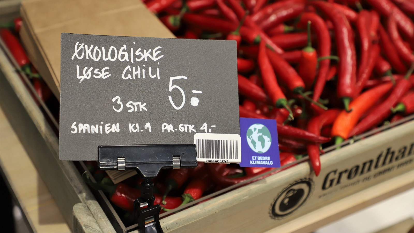 Kvicklys klimamærke skelner ikke mellem om produkterne er importerede eller dyrket i opvarmede væksthuse i Danmark