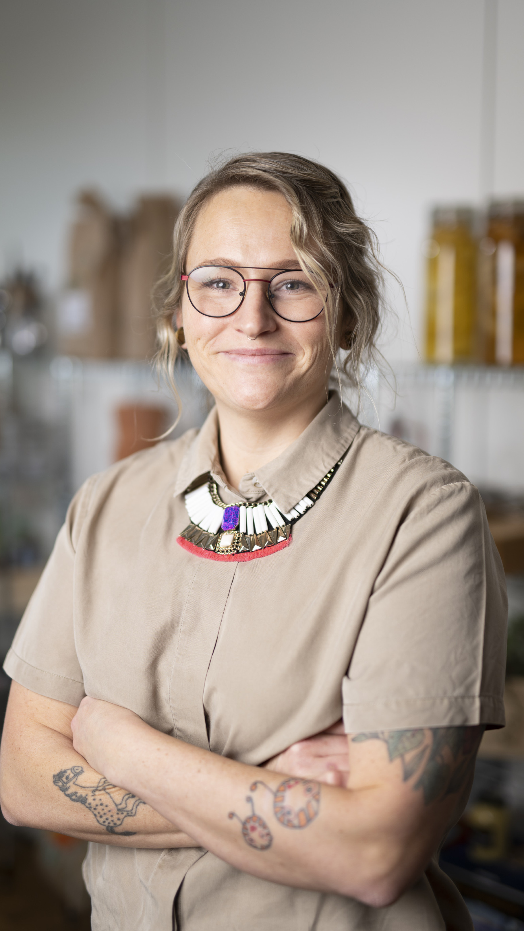 Konceptchef i Dagrofa Foodservice, Marlene Lindegaard håber, at bælgfrugternes indtog i kantinerne kan være med til at præge udviklingen af den danske madkultur