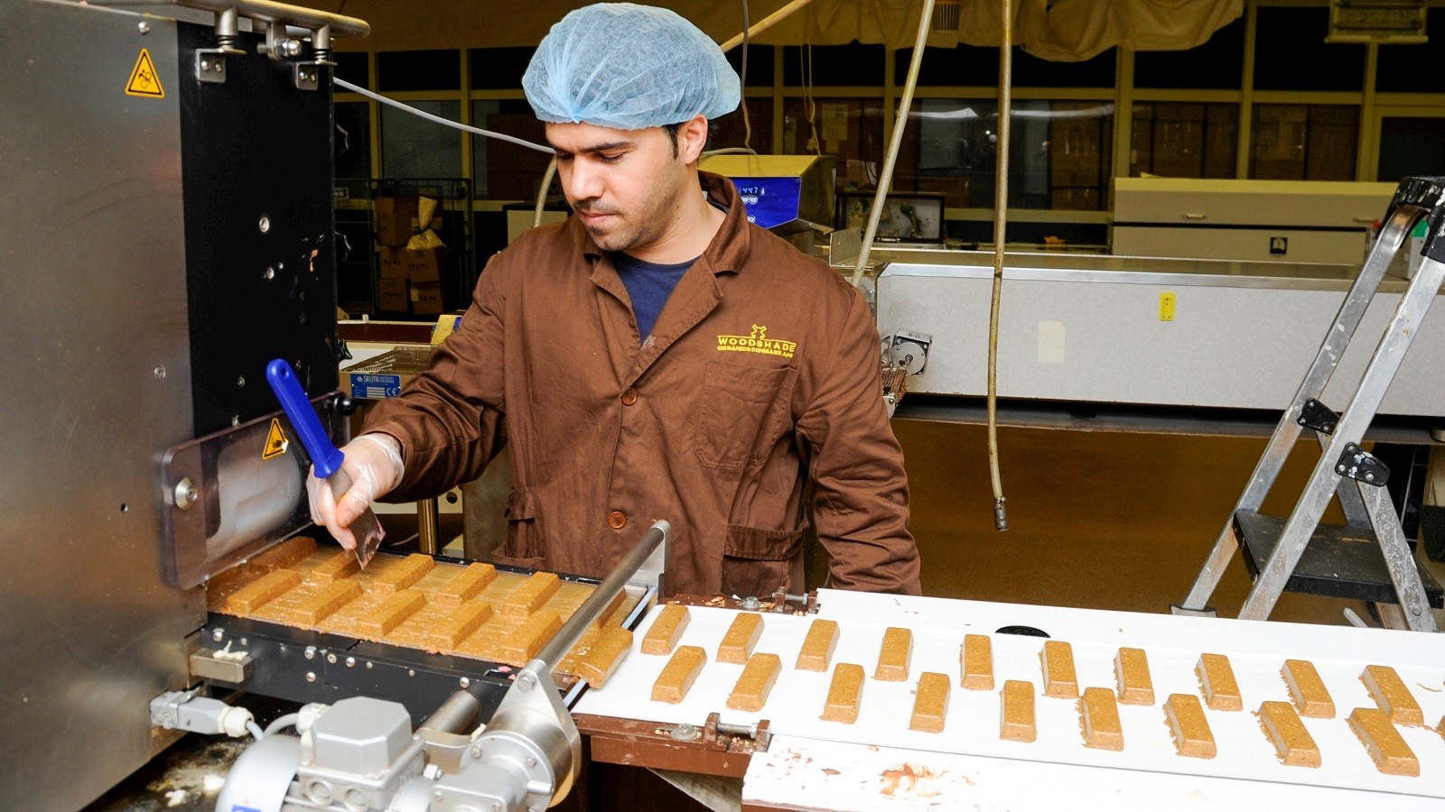 Produktion af proteinbarer hos Mols Organic