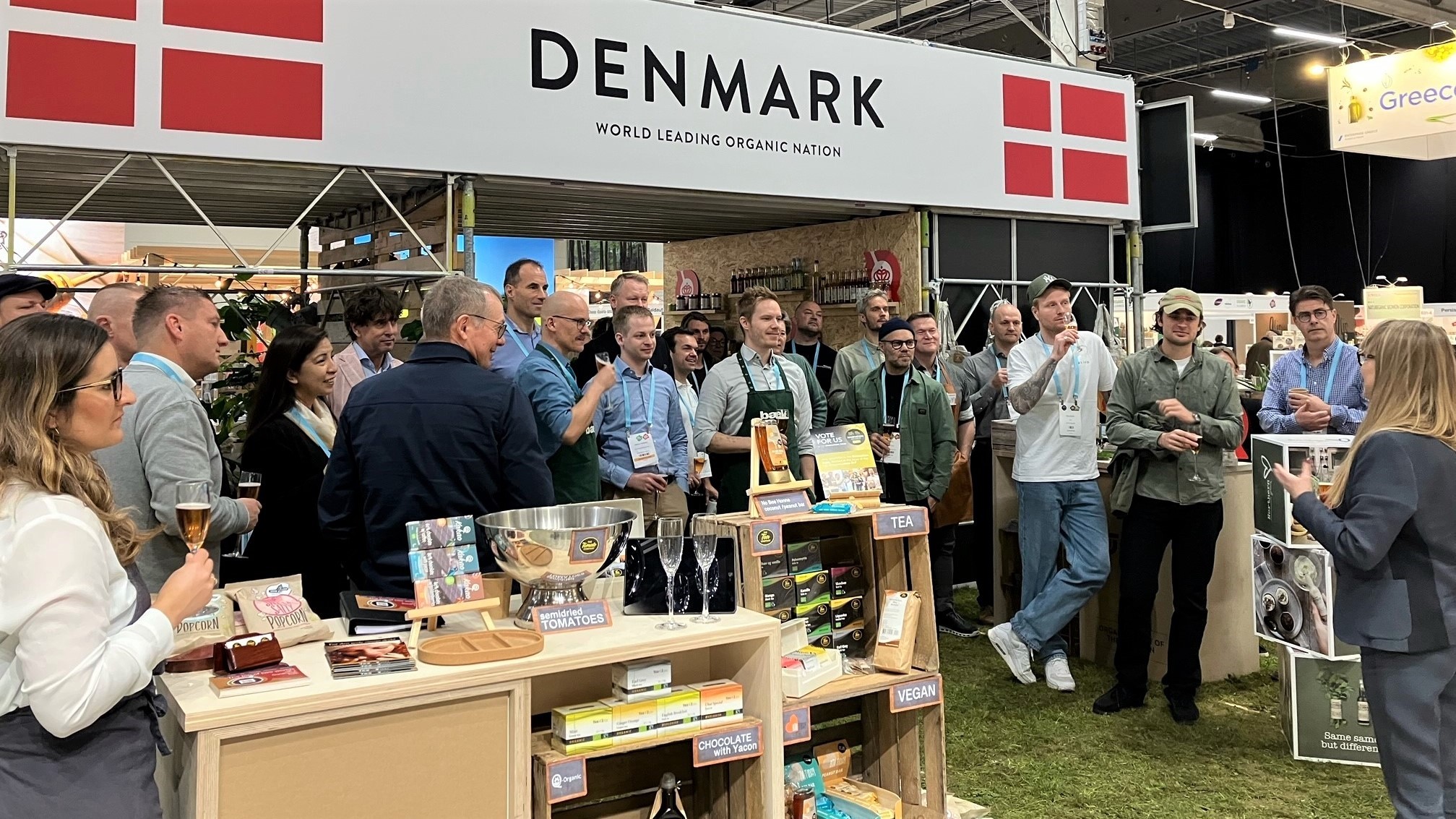 Pernille Bundgård åbner den danske stand på NOFF.