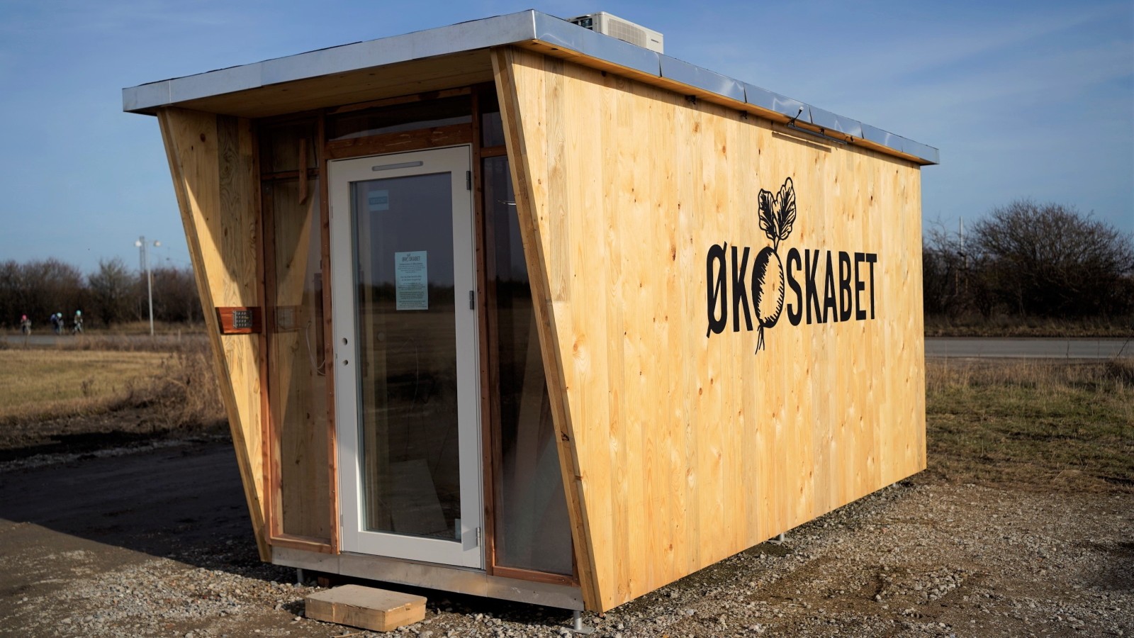 Økoskabet set udefra