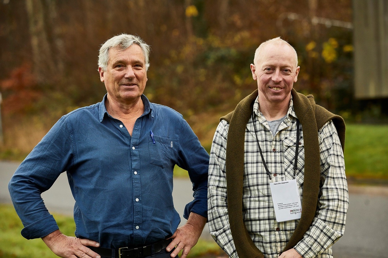 Per Kølster og Hans Erik Jørgensen står side om side