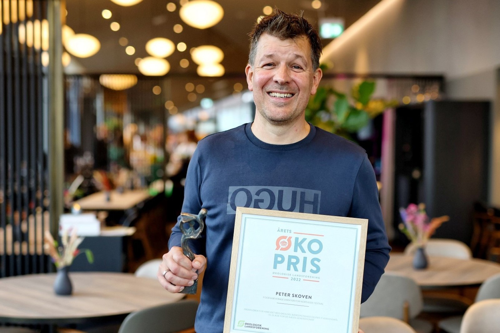 Peter Skoven NorthSide med Økoprisen 2022
