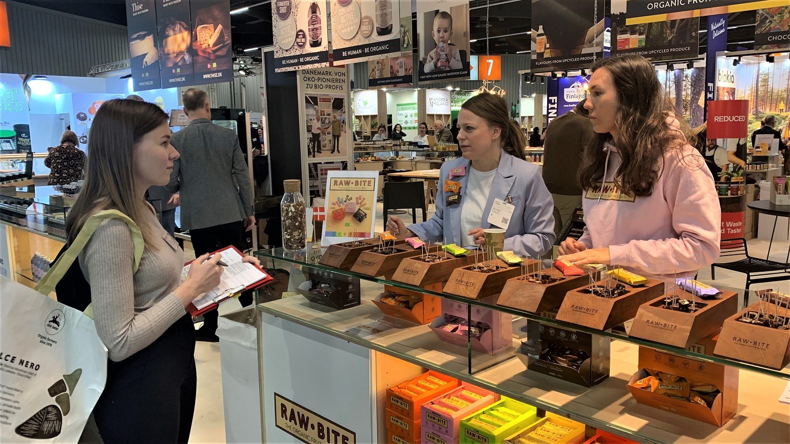 Rawbite på BioFach
