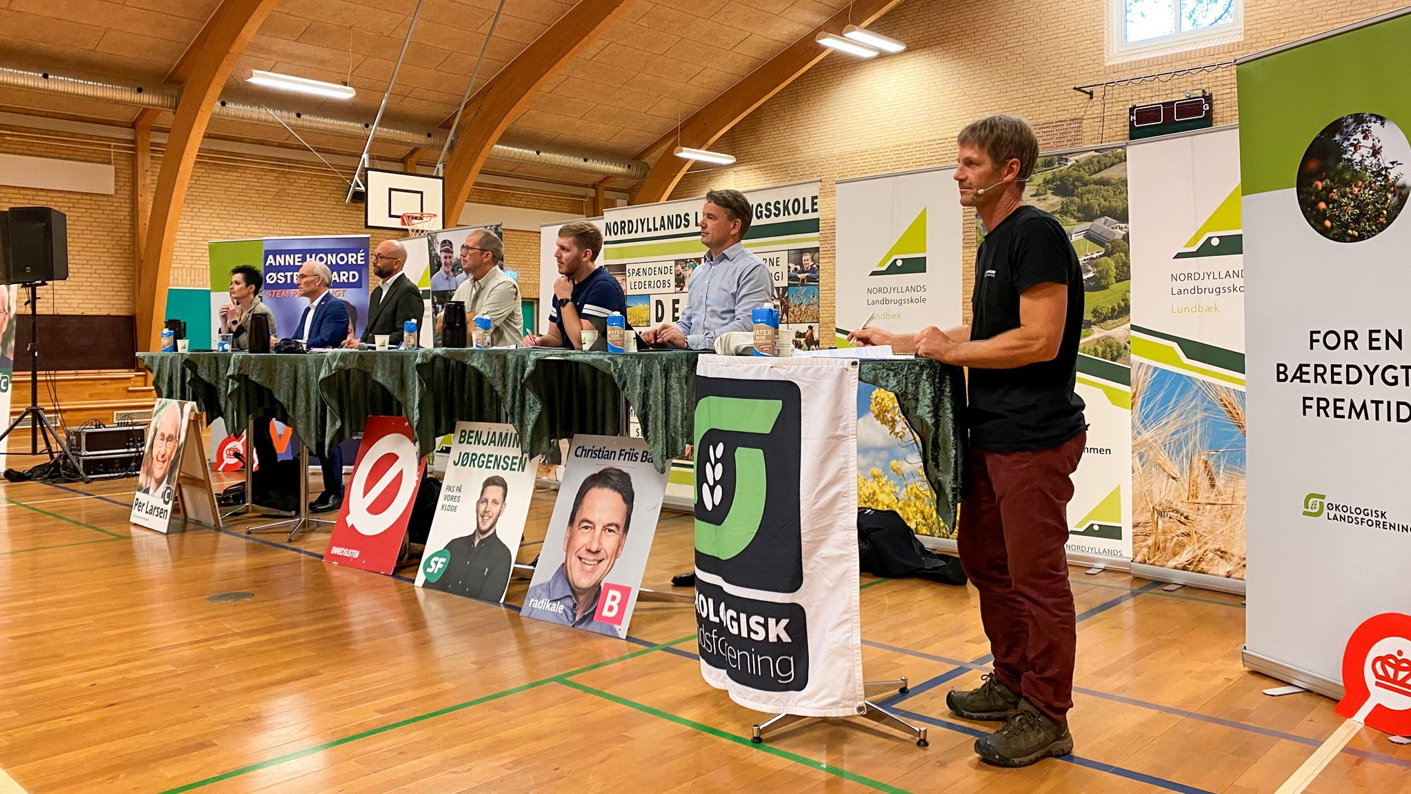 Vælgermøde på Lundbæk Landbrugsskole