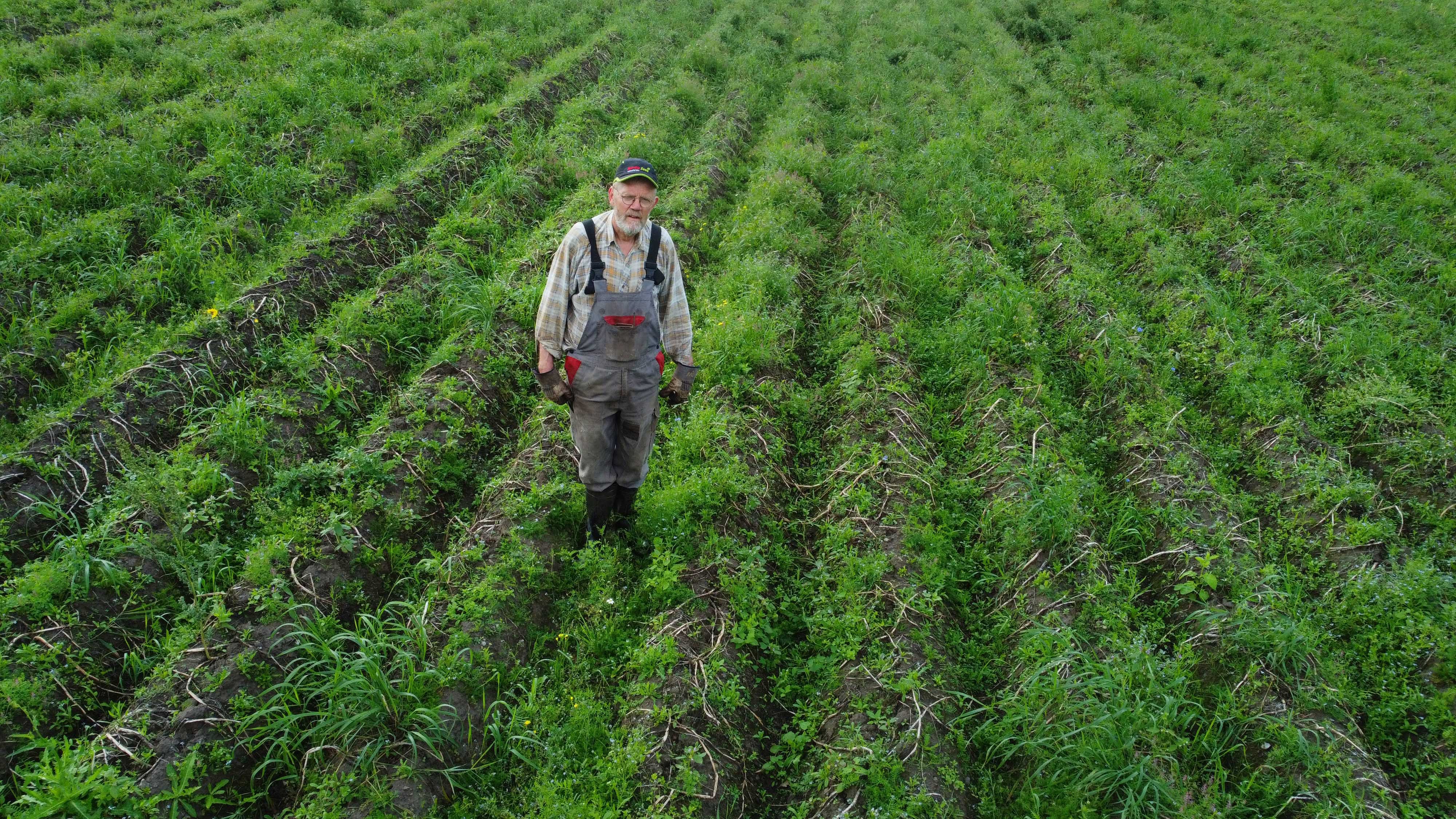 Der er foretaget omfattende målinger af undergrunden og blandt andet jordens ledningsevne under de 20 hektar med kartofler. Data som senere kan bruges i analysen af kartoflerne og udbyttet