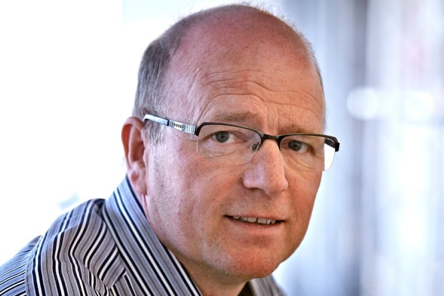 Portrætfoto af Uffe Bie