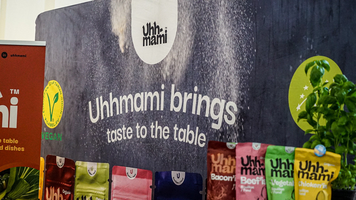 Folkene bag Uhhmami var igen i år at finde på Plant Food Festival. Sidste år vandt de Innovationsprisen på Sial-messen blandt 400.000 indstillede produkter