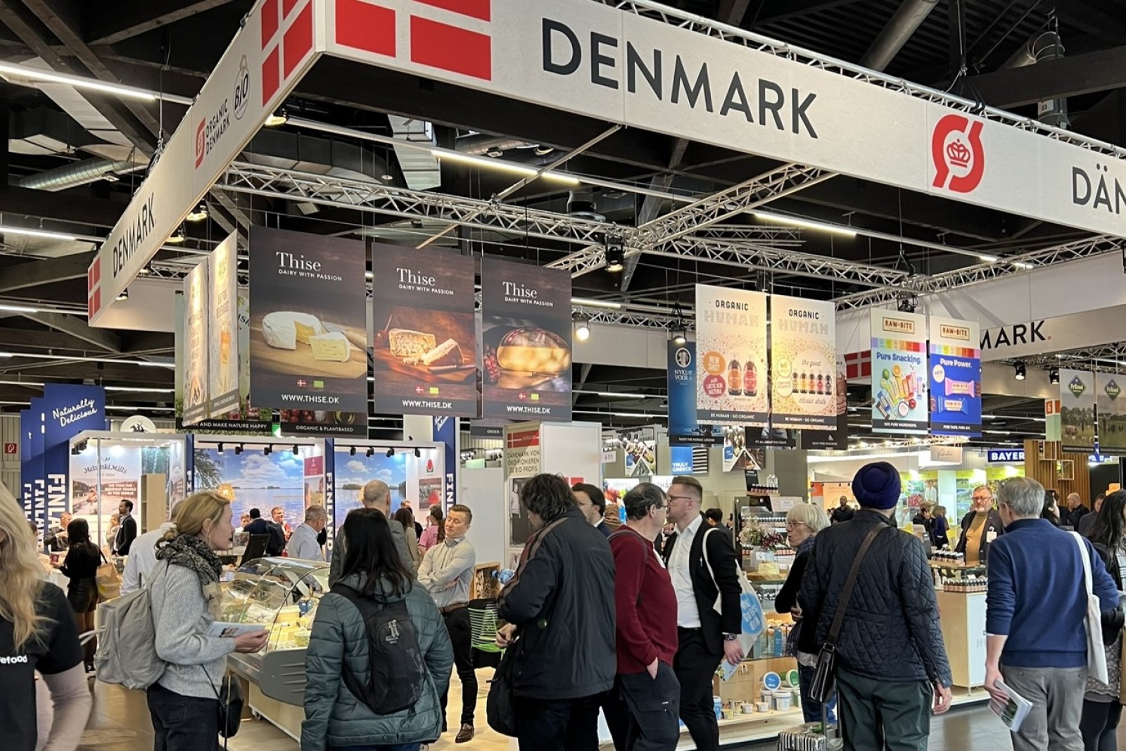 Den danske stand på BioFach med masser af gæster