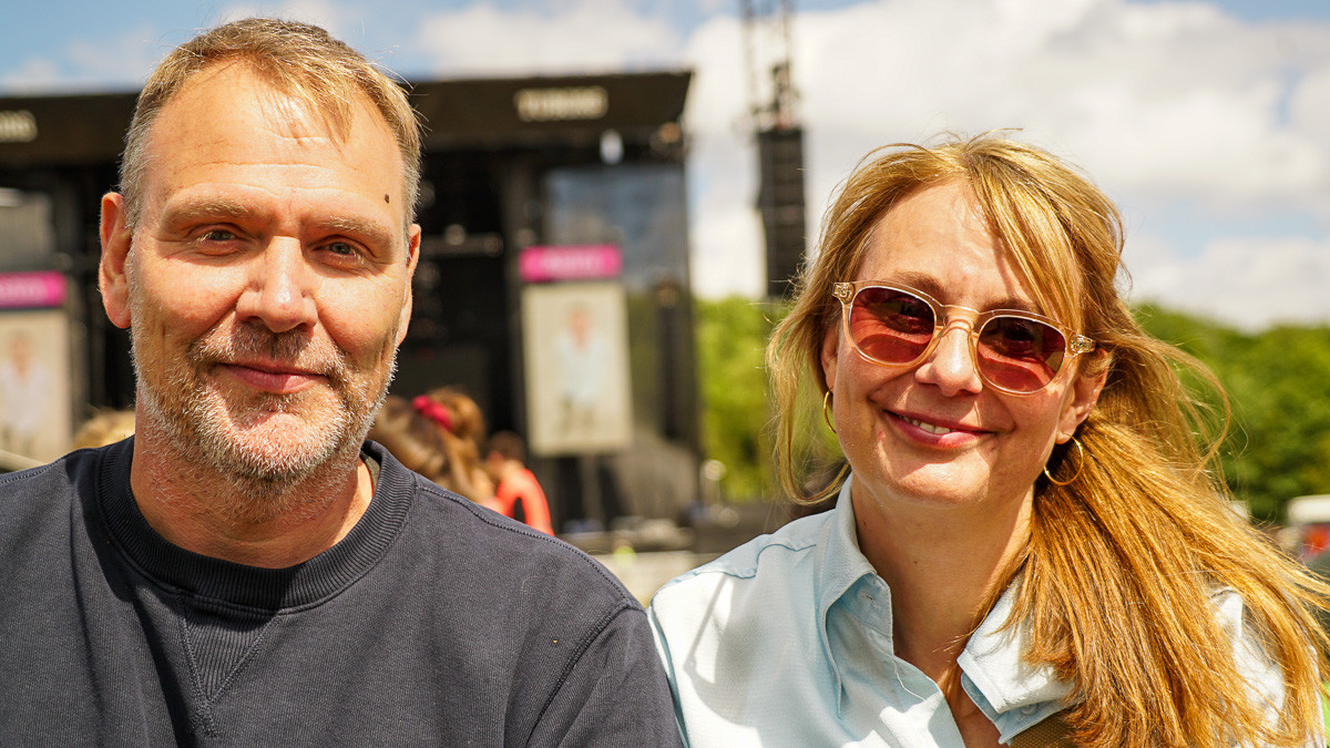 Lars Løvgreen, 53 år, læge, og Maja Løvgreen, 49 år, læge