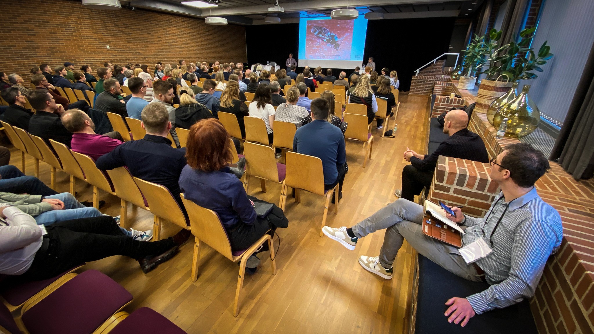 Der var stort fremmøde til oplægget om 'Update på Bluetongue' ved årets kvægkongres i Herning