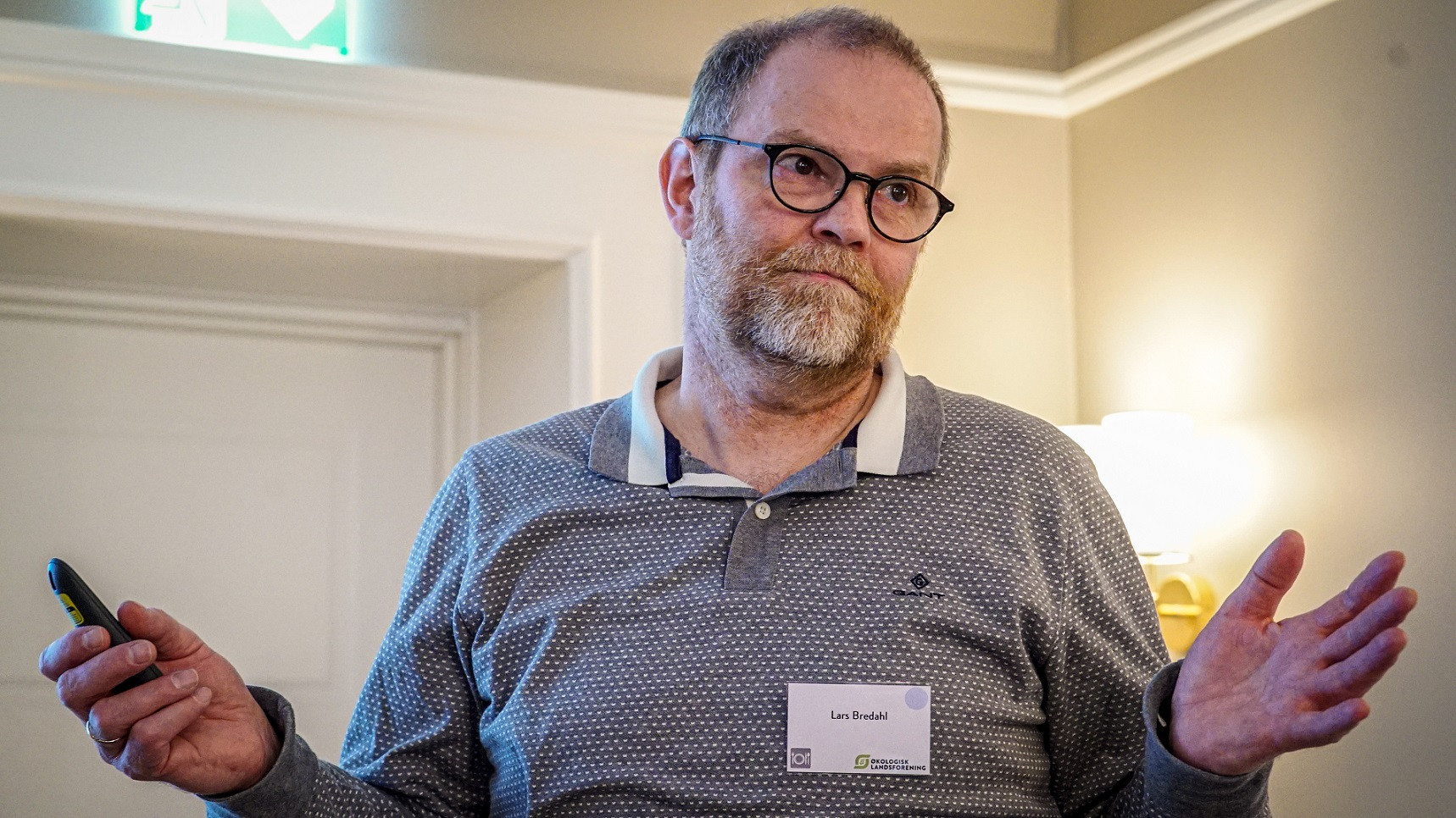 Forperson for Æg- og Fjerkræudvalget Lars Bredahl sluttede sin årsberetning af med en række lyspunkter trods et hårdt år