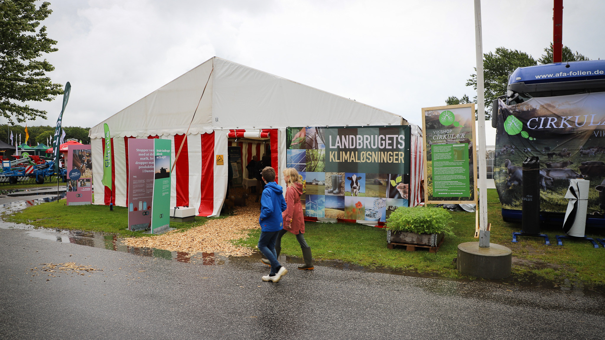 Klimateltet ved Landskuet 2024