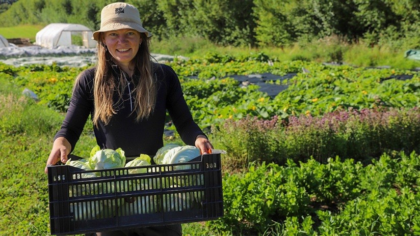 Gartner Marie Junker Boesen, fra Høsteriet Andelsgaarde i Hjortshøj bliver ungdomsbevægelsens talerør ved en workshop under Organic Summit, hvor hun skal være med til at sætte ord på ungdommens tanker om en økologisk fremtid