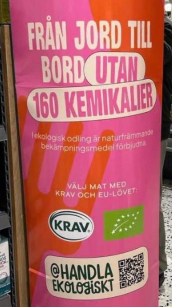 Under nudging-projektet har Ica-butikkerne i Sverige skabt øget synlighed for økologien