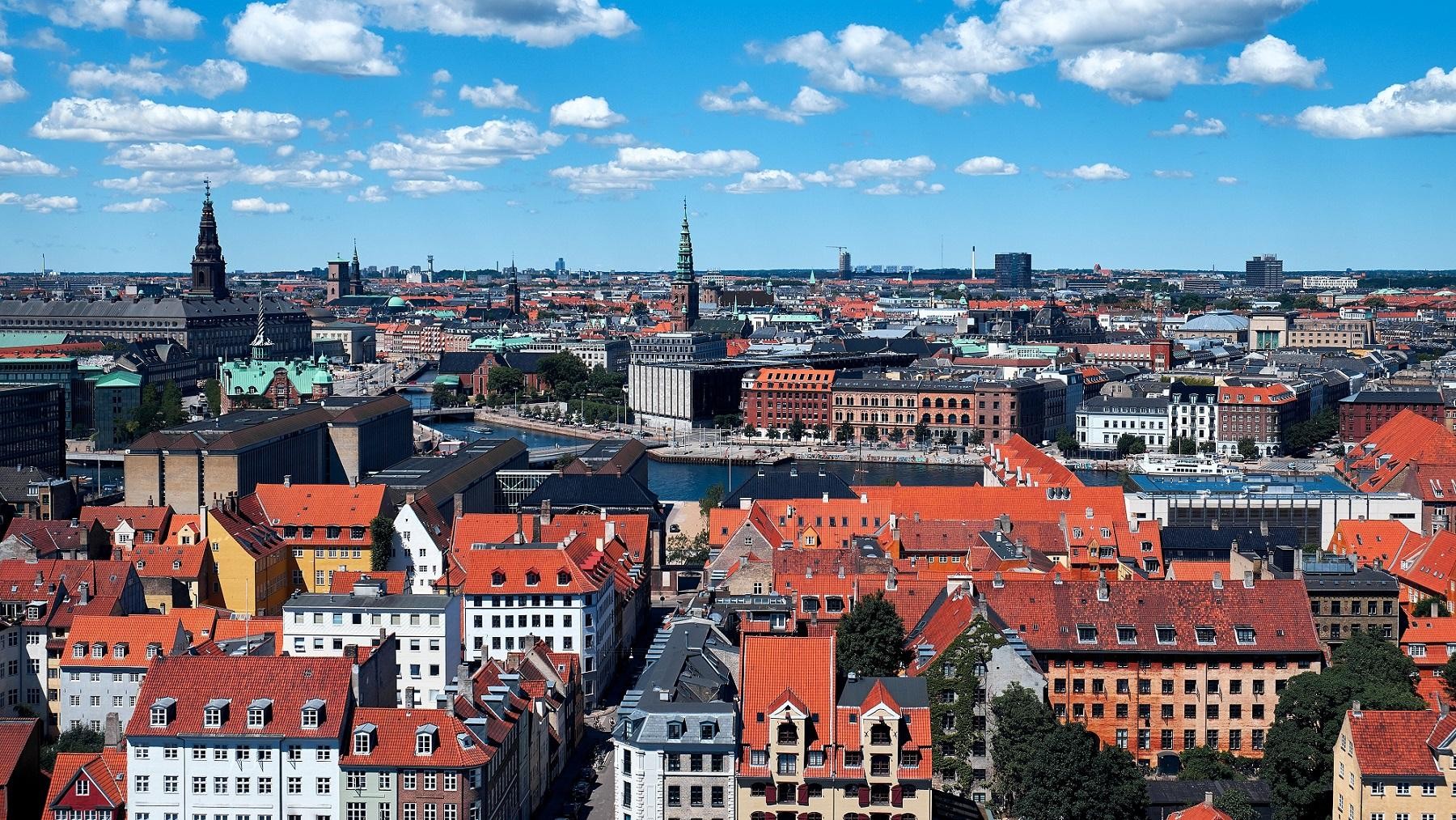 Billede viser tagene i København